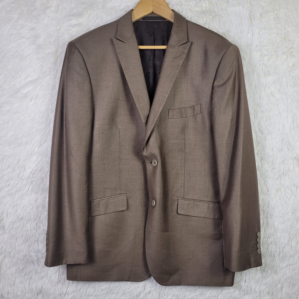 44R Portofilo Extra Fine 160s Tan Blazer‎ Classic
